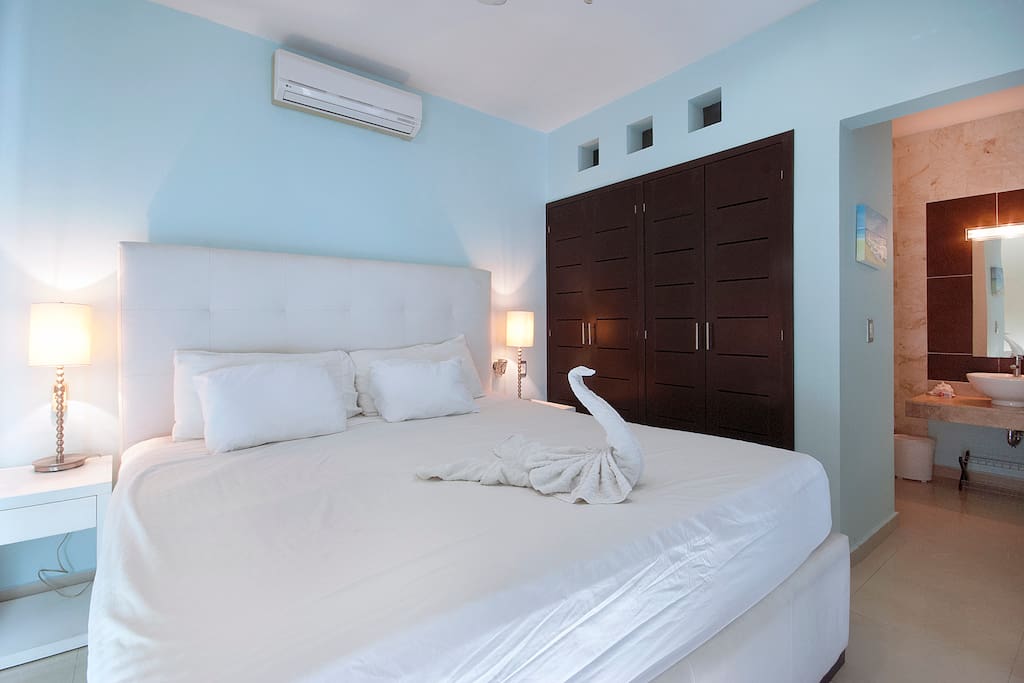 King size bed