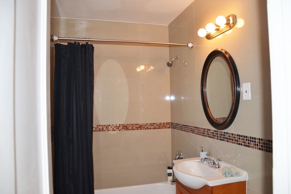 brand new bathroom