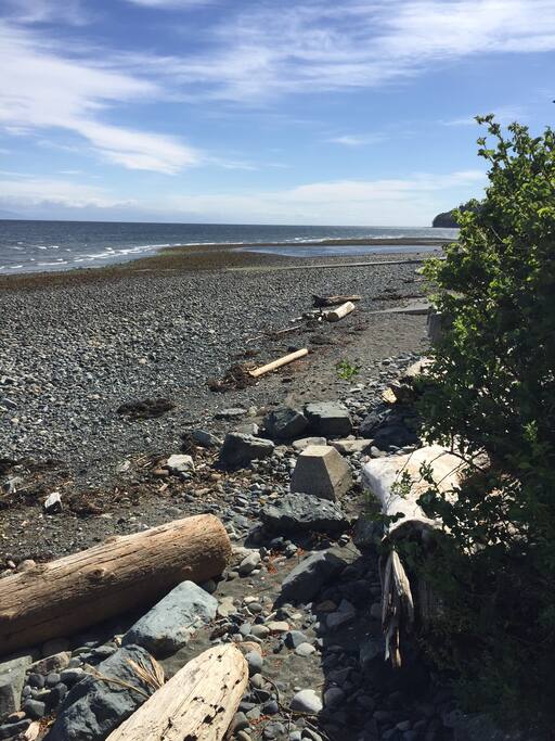 view to the east towards nanaimo from the bottom step