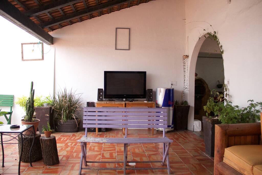 Terrace t.v. top floor