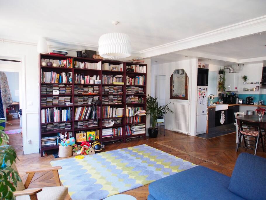 Living room seen from sofa