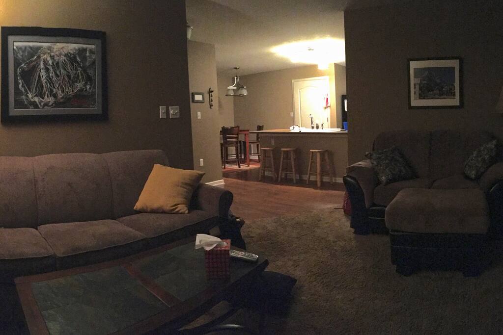 Kitchen Dining from Living Room