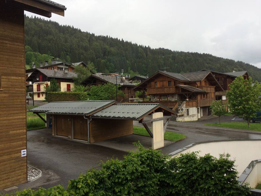 Balcony view - right