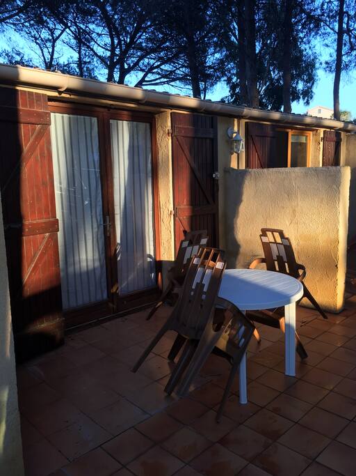 terrasse privée