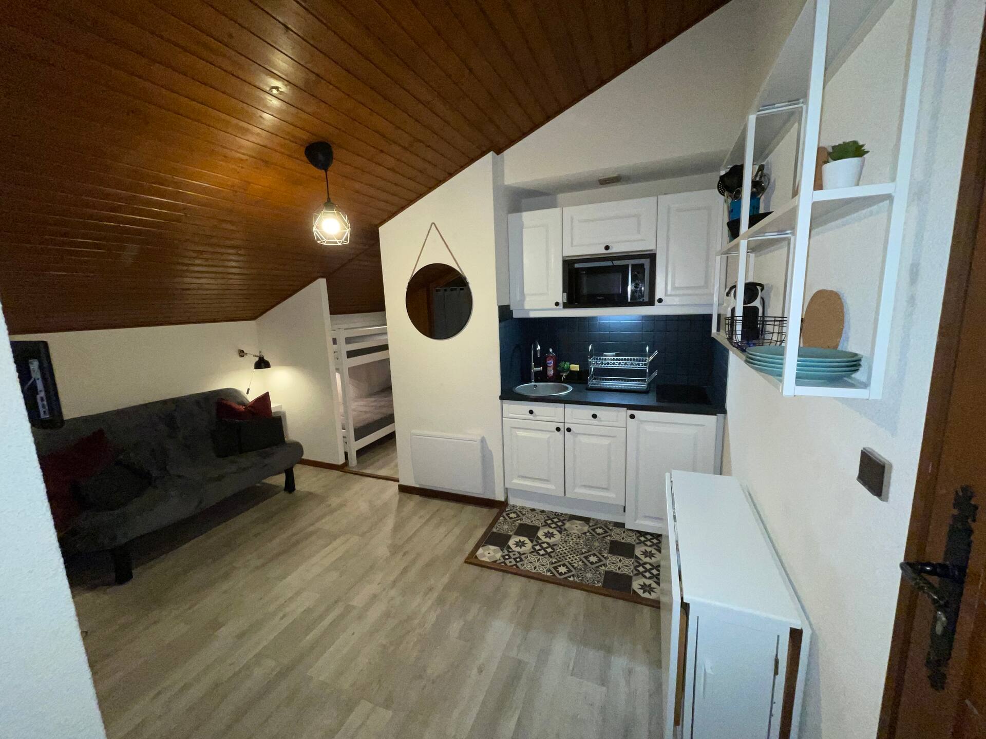 Cozy studio in the heart of Châtel for 1–4 people