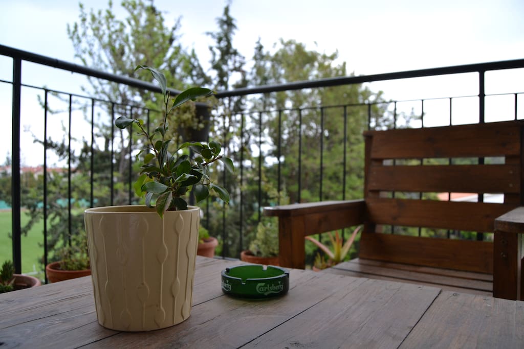 The balcony