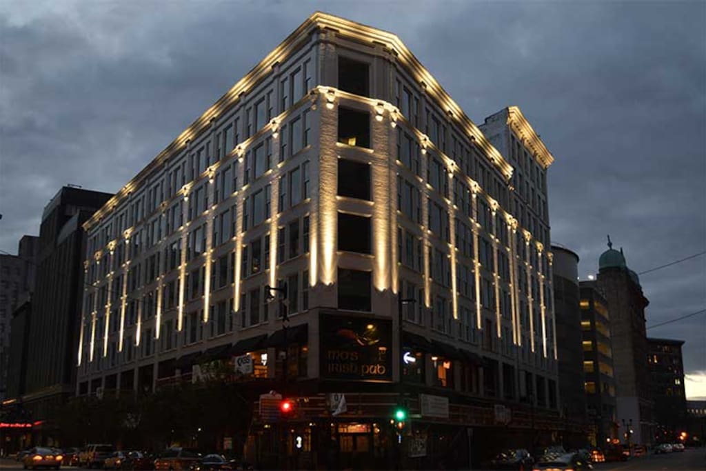 A historic, newly, refurbished building in Milwaukee's Business and Theater district.