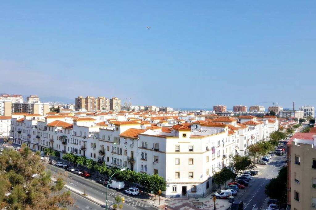 Vista desde las ventanas exteriores.