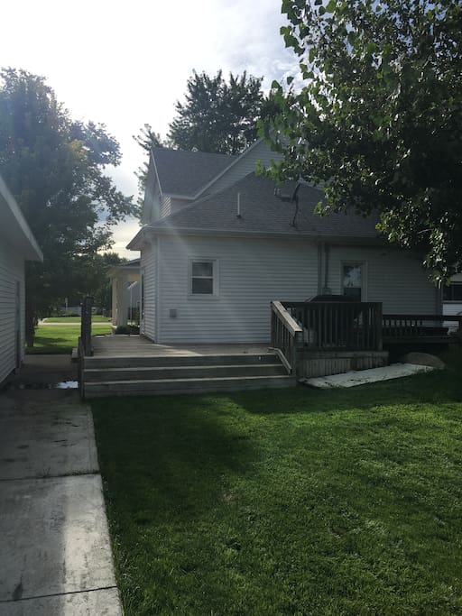 Back of the house