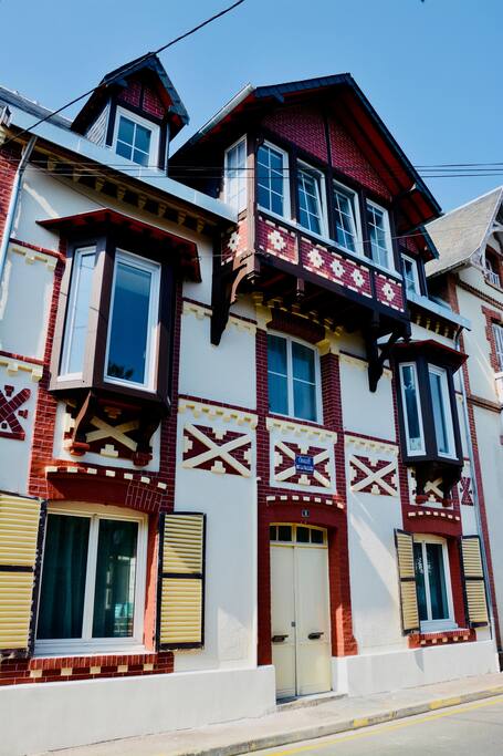 Façade typique Normande