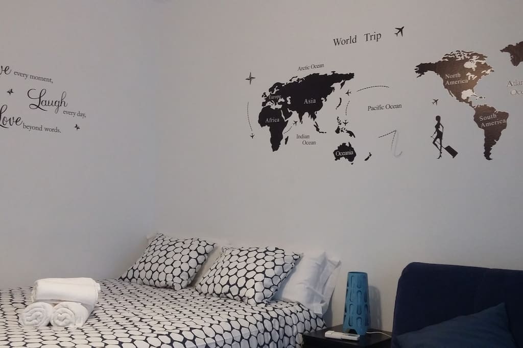 Confortable cama King size (150 cm)