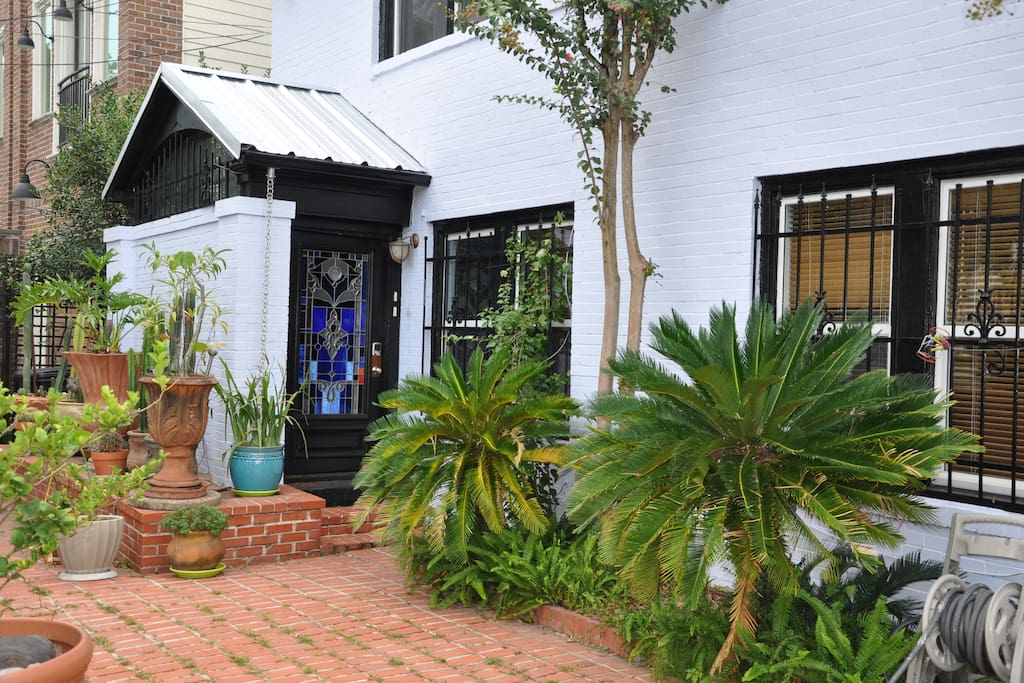 courtyard entrance