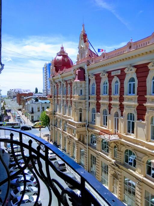 The view from our balcony.