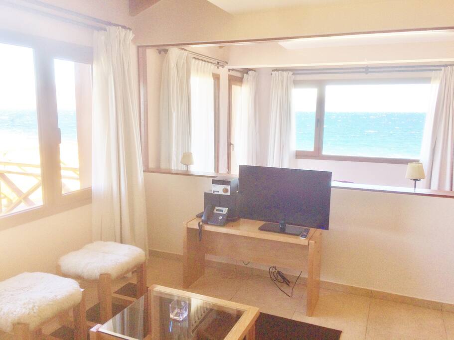 Living integrado al dormitorio