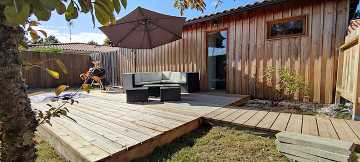 Cabane Des Chênes Verts - Logement Indépendant - Andernos-les-Bains