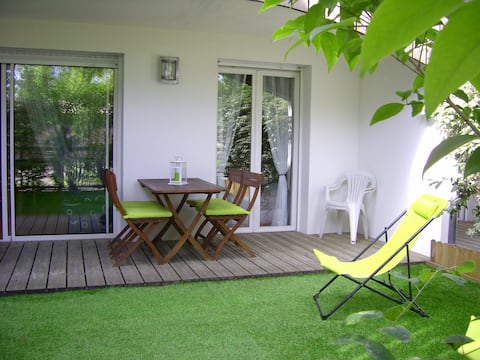 Airbnb performant: T2 Bassin d 'Arcachon - ARES à Arès