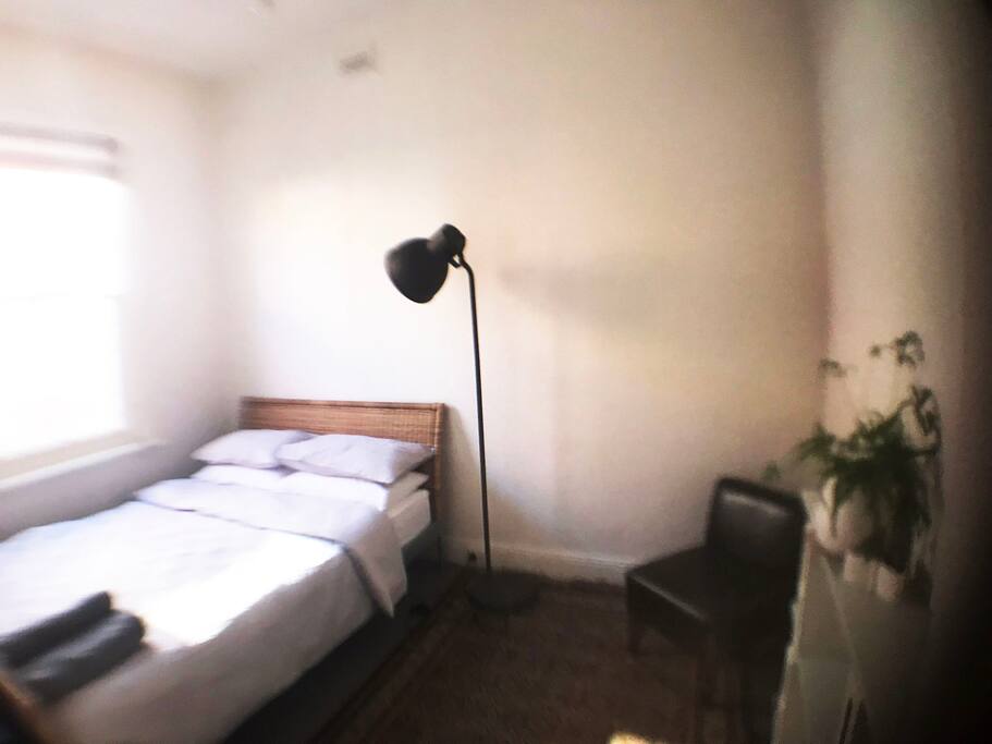 An attempt to get the room with a wide angle lense! (It doesn't quite fit the phone)