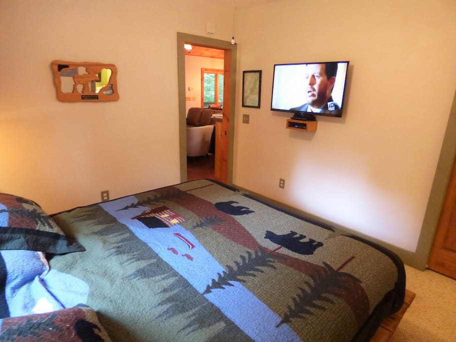 King Bedroom with Television
