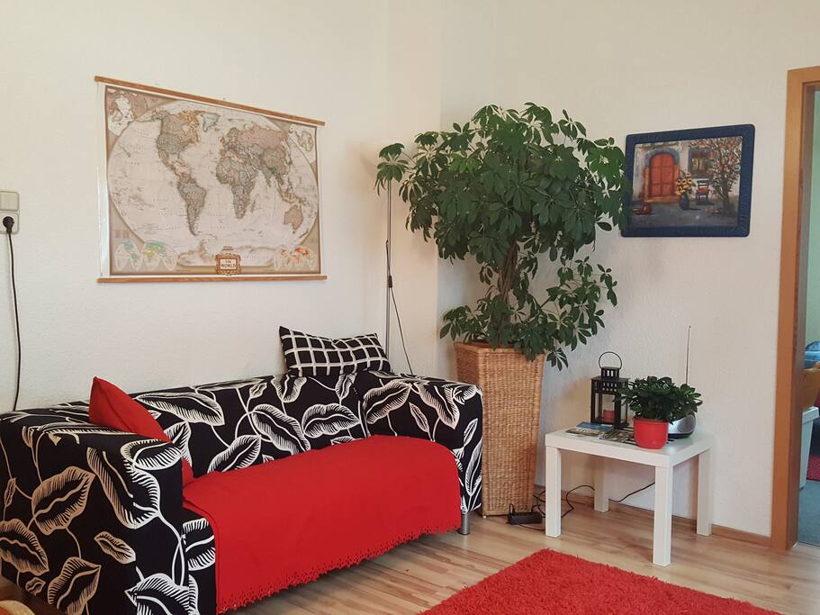 Couch im Wohnzimmer