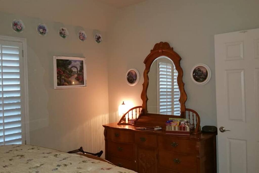 King Suite ~ Bedroom/bathroom/ living area #1 & additional living and sleeping area #2. All included