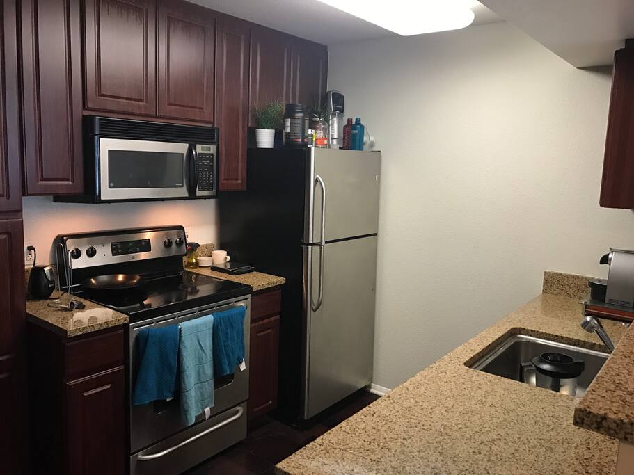 Fully functioning kitchen