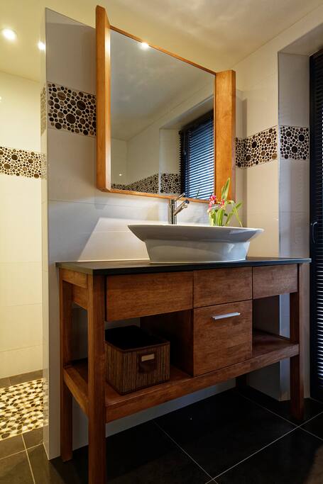 Salle de douche privative