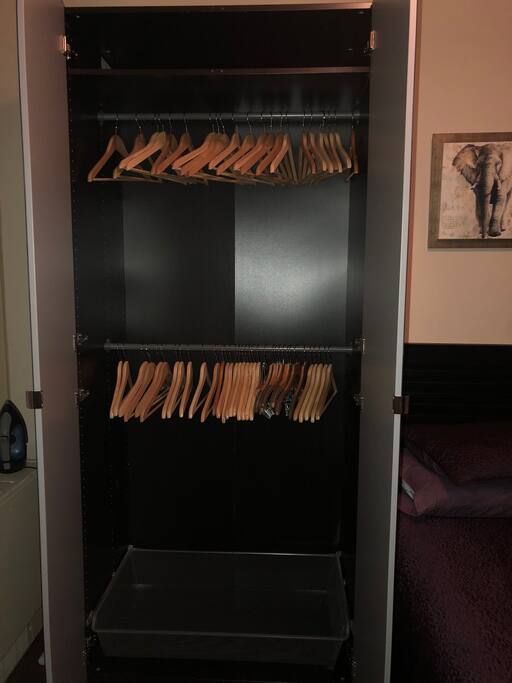 9 foot tall closet & mirror doors