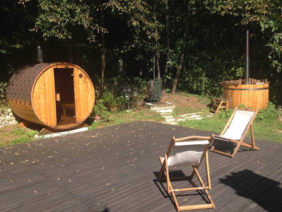 SPA con Sauna e Hot Tub