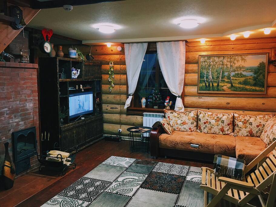 Гостиная, 1 этаж
Living room, 1 floor