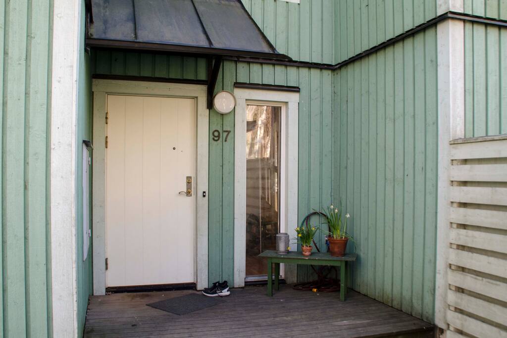 Entrance outdoor.