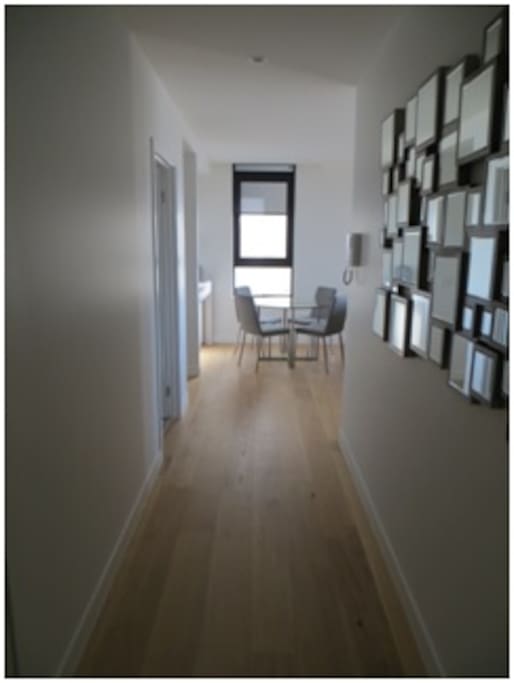 Hallway to dining area