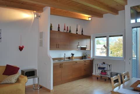 In Vipiteno, a few steps from downtown with Panorama