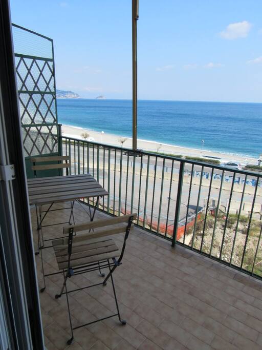terrazzo vista mare