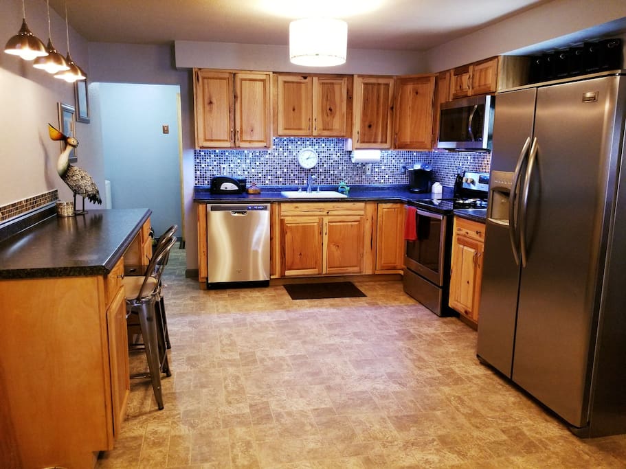 Newly renovated kitchen