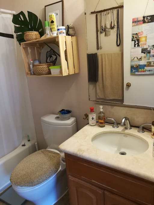 your private bathroom