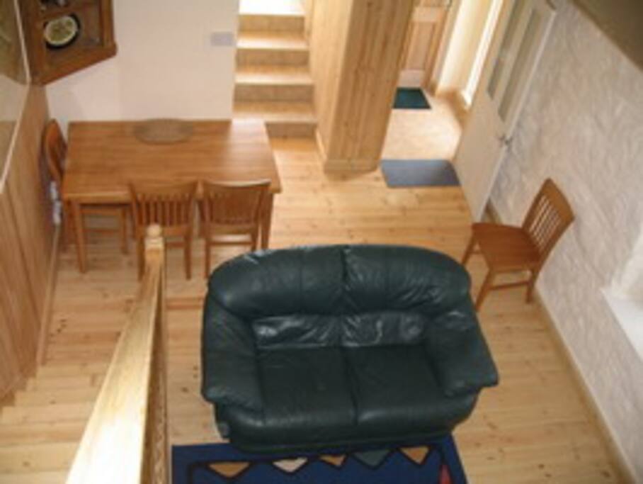 View from upstairs bedroom