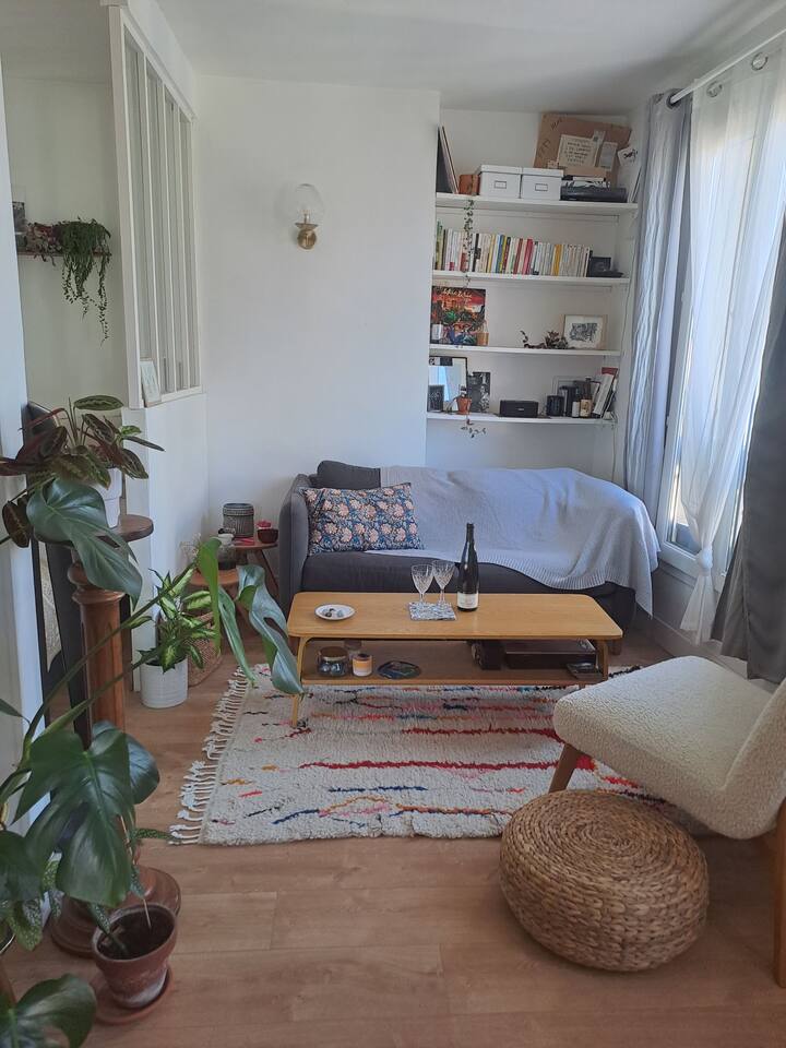 Studio Cosy Le Pré Saint Gervais Apartments for Rent in Le Pré