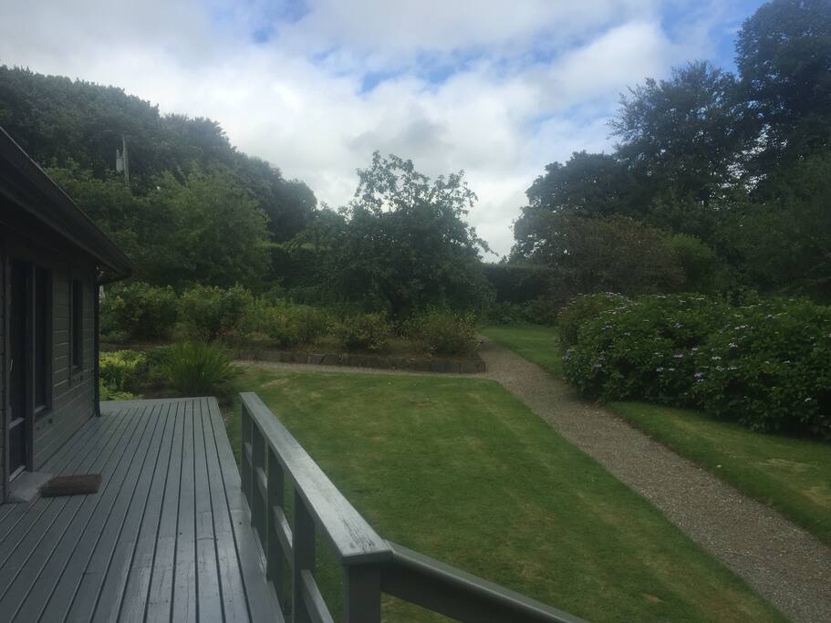 Hidden in the 2 acre walled garden