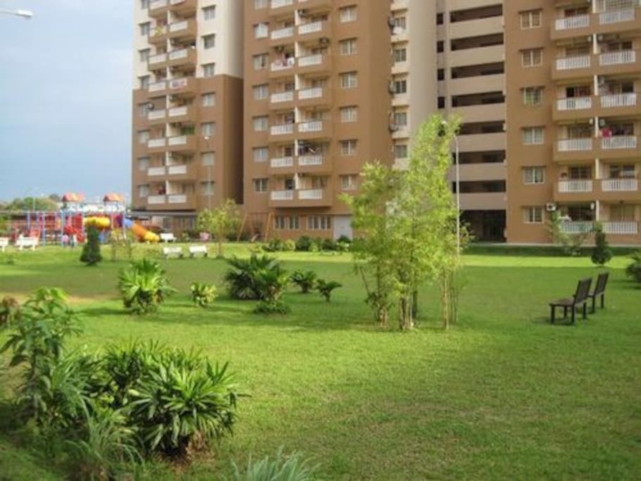 direct access to large playground