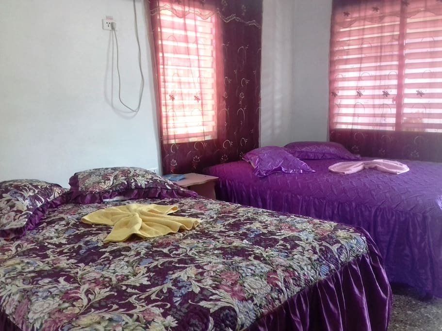Camas en la habitación