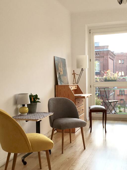 Room with the balcony