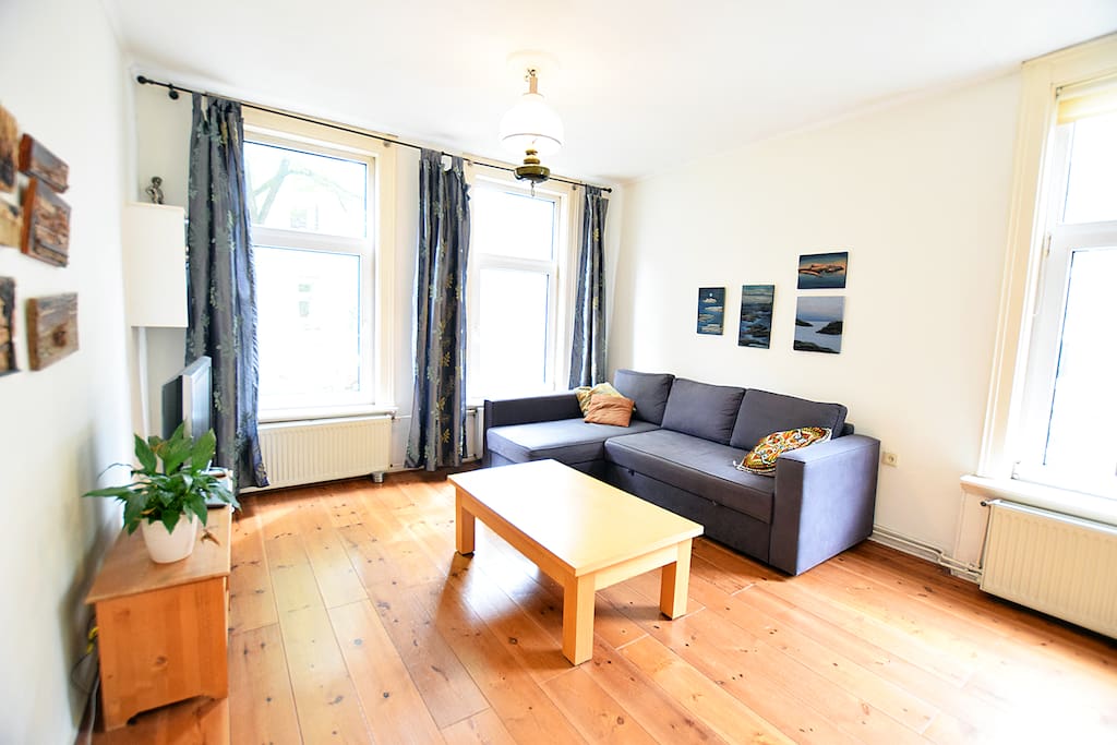 Overview of our living room
