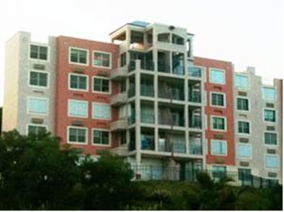 The Apartment Building. Our apartment its the Penthouse