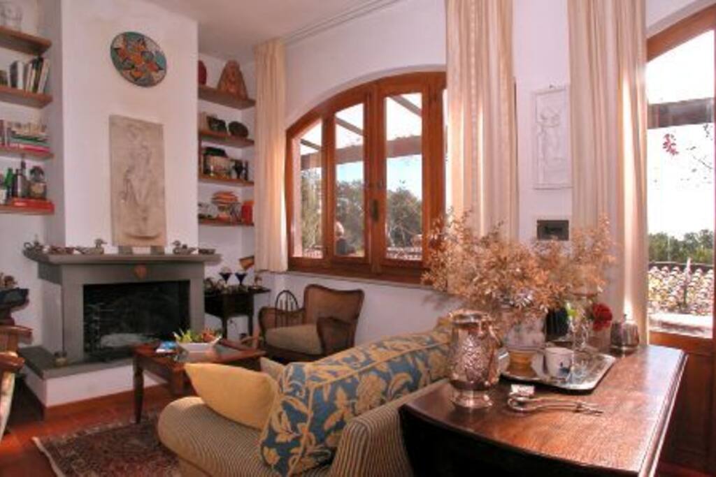 The living room