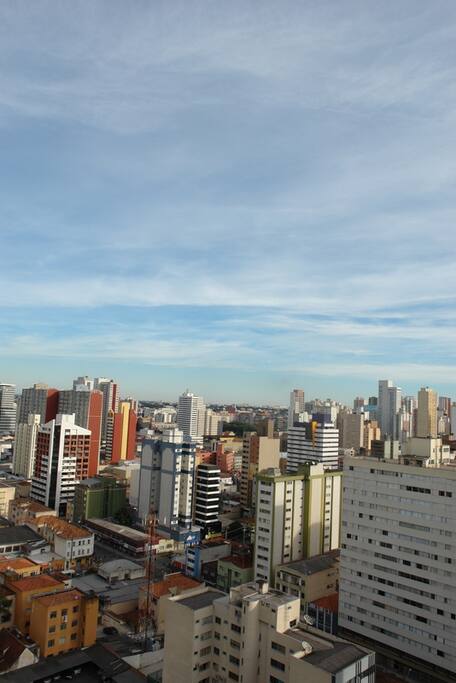 Vista da sala de estar