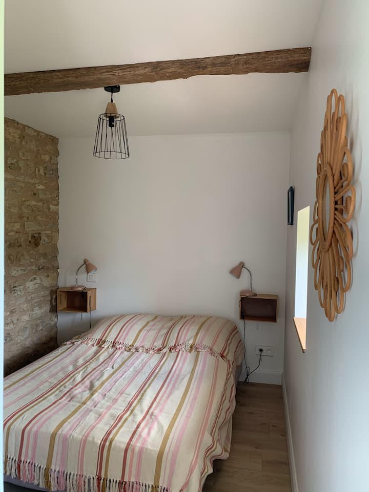 Dormitorio 1, cama doble 140, exposición norte