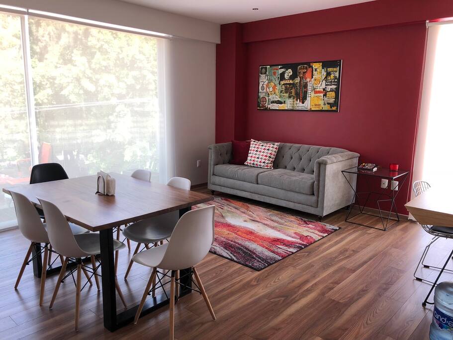 Sofa-Bed + Dining Room