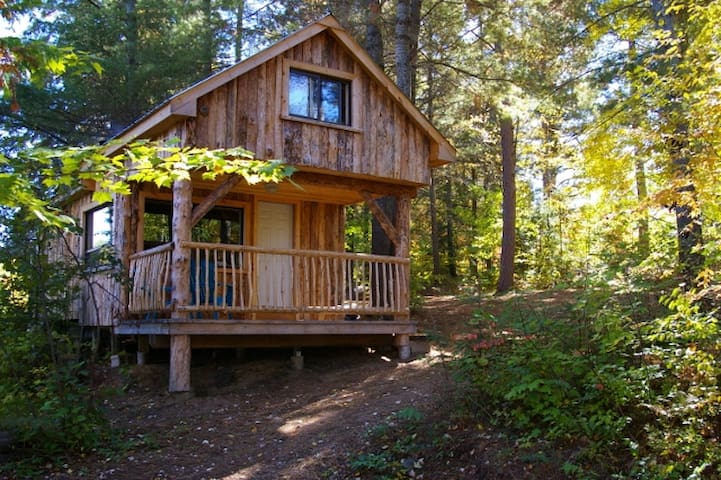 Waterfront Log Cabin