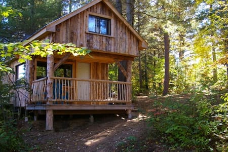 Waterfront Log Cabin