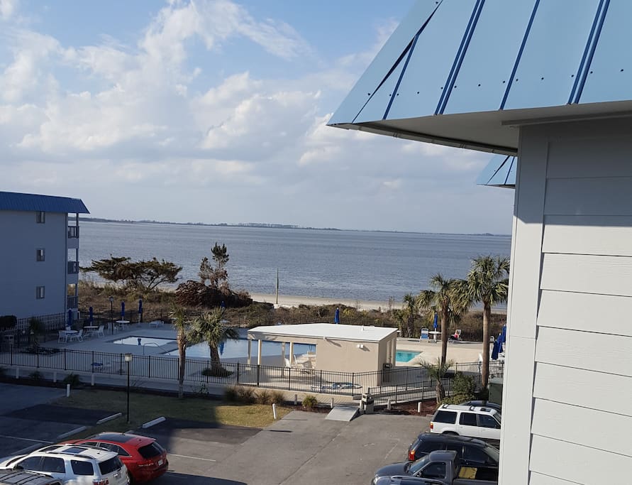 View from balcony